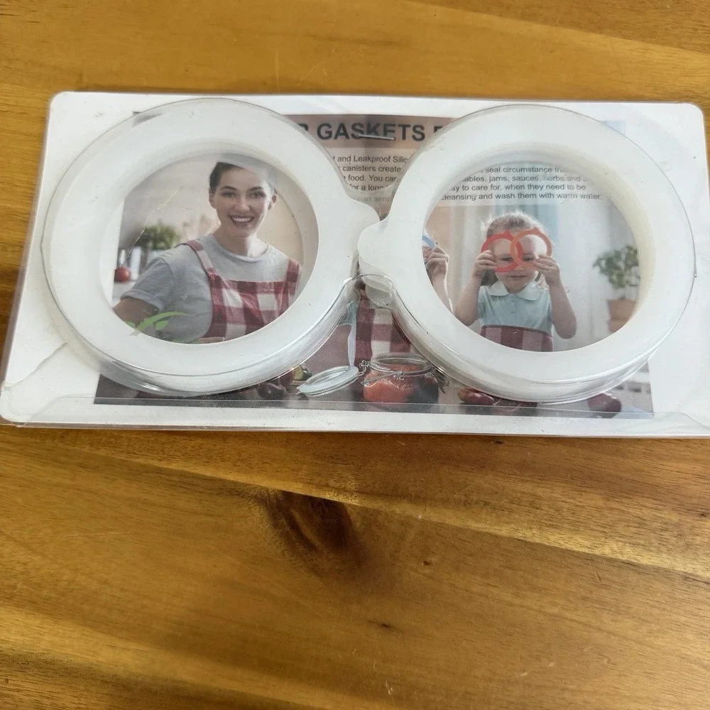 Silicone Jar Gaskets Replacements NEW Open Box 11 Gaskets Canning Cottage